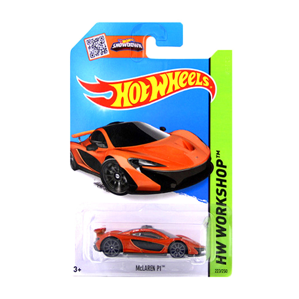 Hot Wheels 2015: McLaren P1 - HW Workshop Long Card 223/250