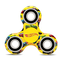 Load image into Gallery viewer, Hot Wheels: Bladez Spinnerz Fidget Spinner (Yellow)
