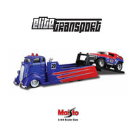 Load image into Gallery viewer, Maisto 1:64 Scale: Elite Transport - COE Flatbed &amp; 2008 Hummer HX Concept
