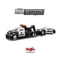 Load image into Gallery viewer, Maisto 1:64 Scale: Elite Transport - Maisto Wrecker &amp; 2006 Dodge Magnum RT
