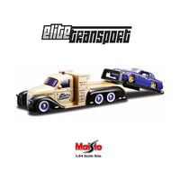 Load image into Gallery viewer, Maisto 1:64 Scale: Elite Transport - Missile Tow Flatbed &amp; 1987 Buick Regal
