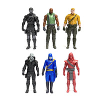 Load image into Gallery viewer, GI Joe 2.5 Inch Set of 6 Vinyl Figures

