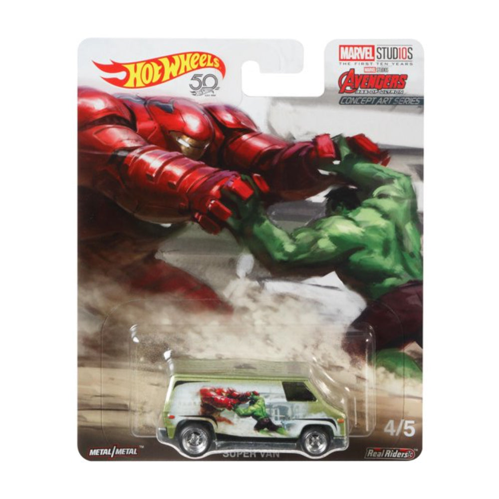 Hot Wheels Premium Marvel Concept Art Series Super Van