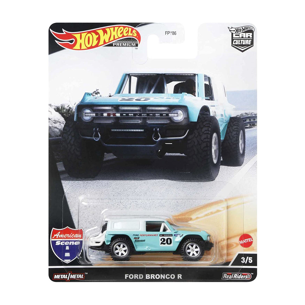 Hot Wheels Car Culture American Scene Ford Bronco R