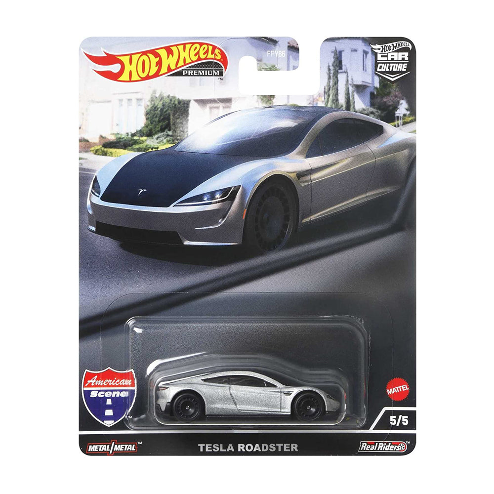 Hot Wheels Car Culture American Scene Tesla Roadster