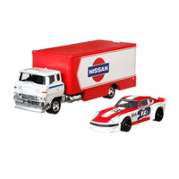 Load image into Gallery viewer, Hot Wheels Car Culture Team Transport - Nissan Fairlady Z &amp; Sakura Sprint
