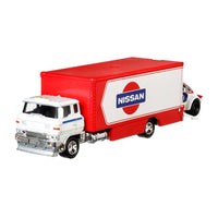 Load image into Gallery viewer, Hot Wheels Car Culture Team Transport - Nissan Fairlady Z &amp; Sakura Sprint
