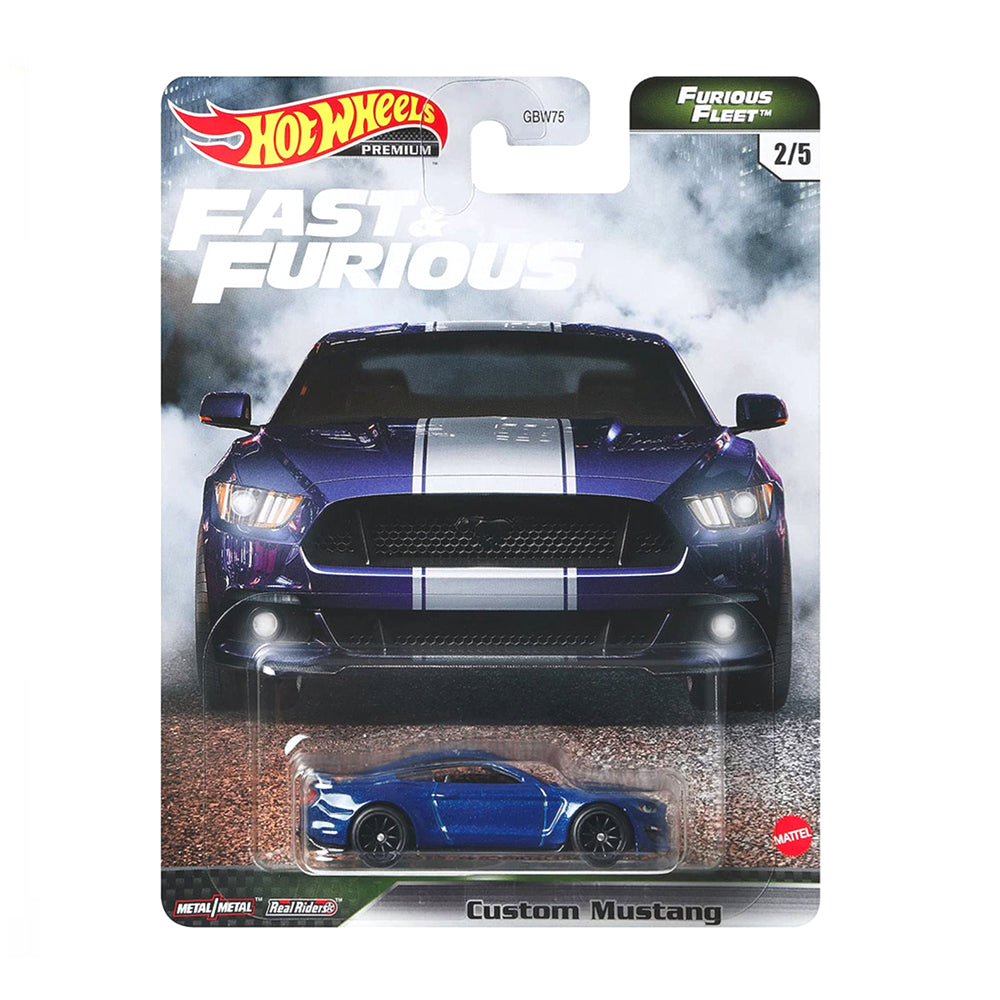 Hot Wheels Premium Fast & Furious Custom Mustang