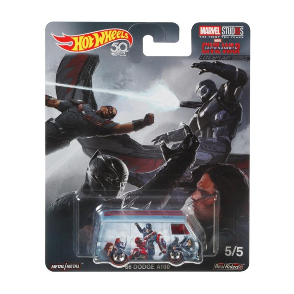 Hot Wheels Premium Marvel Concept Art Series '66 Dodge A100