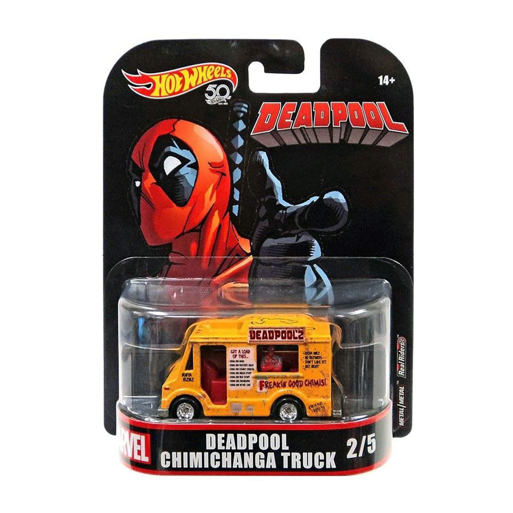Hot Wheels Retro Entertainment: Marvel Deadpool Chimichanga Truck