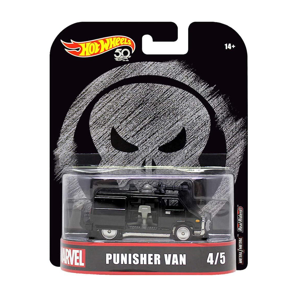 Hot Wheels Retro Entertainment: Marvel Punisher Van