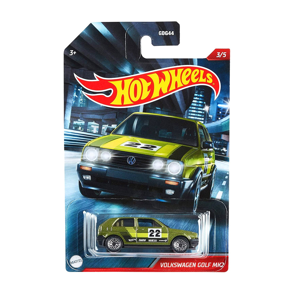 Hot Wheels - Rally Cult Racers - Volkswagen Golf MK2
