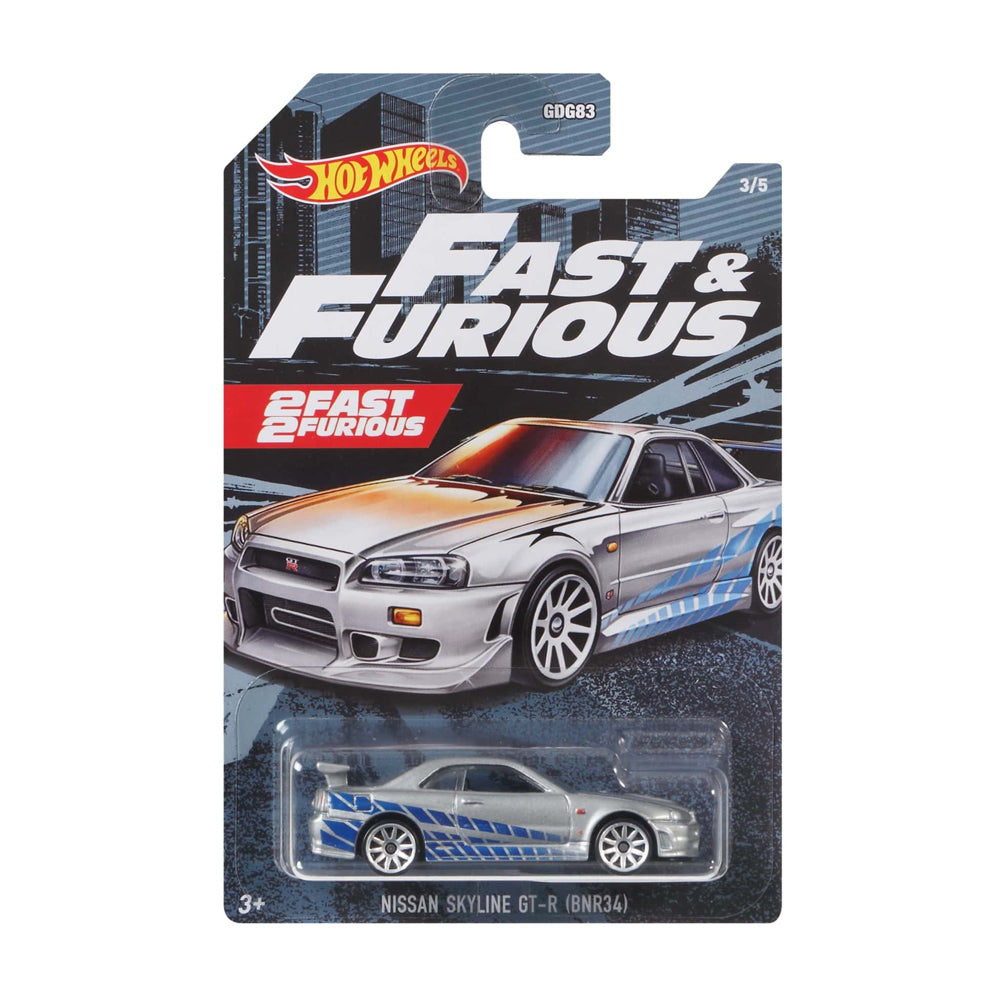Hot Wheels 2021: Deco Fast & Furious - Nissan Skyline GT-R [BNR34] (3/5)