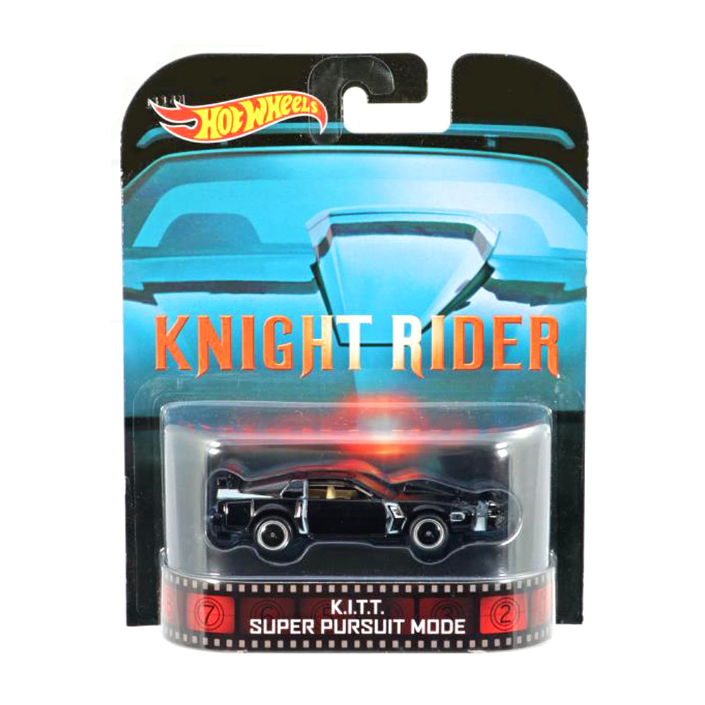 Hot Wheels Retro Entertainment: Knight Rider KITT Super Pursuit Mode