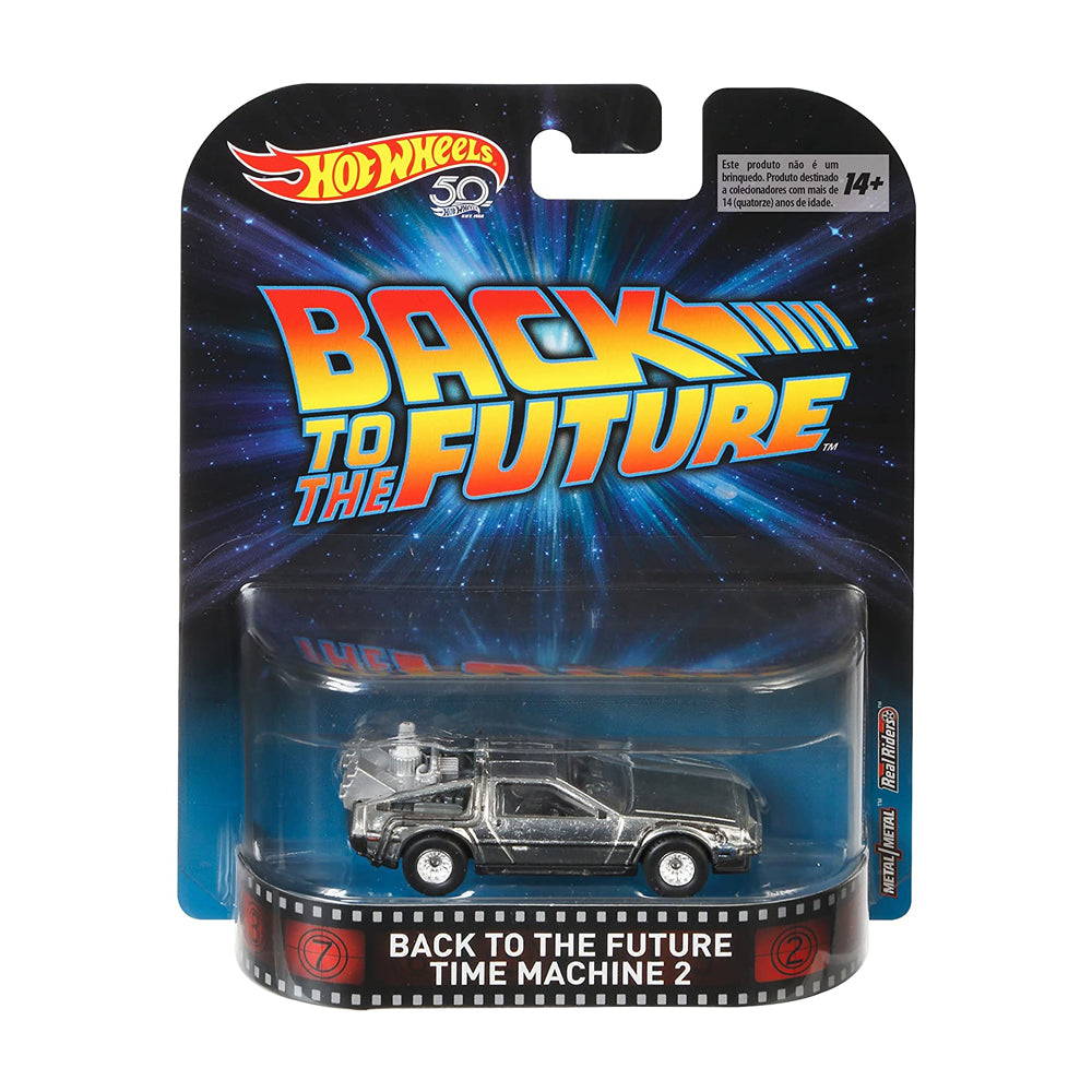 Hot Wheels Retro Entertainment Back to the Future Time Machine 2 Mr Fusion