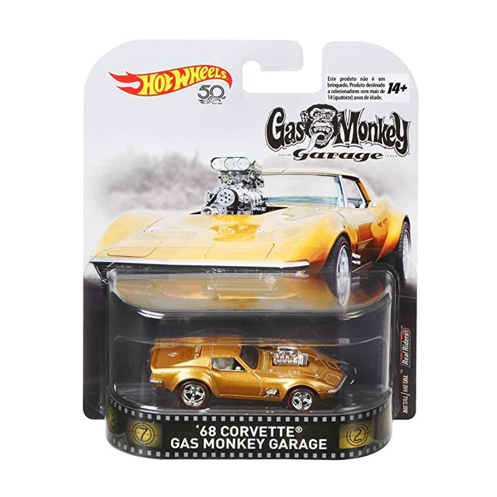 Hot Wheels Retro Entertainment: '68 Corvette Gas Monkey Garage