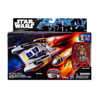 Load image into Gallery viewer, Star Wars Rebels Y-Wing Scout Bomber with Kanan Jarrus 3.75 Inch Action Figure
