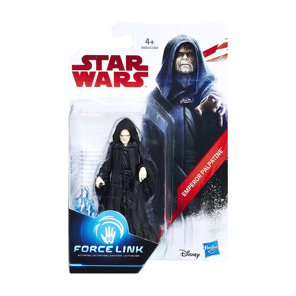 Star Wars Force Link Emperor Palpatine 3.75 Inch Action Figure
