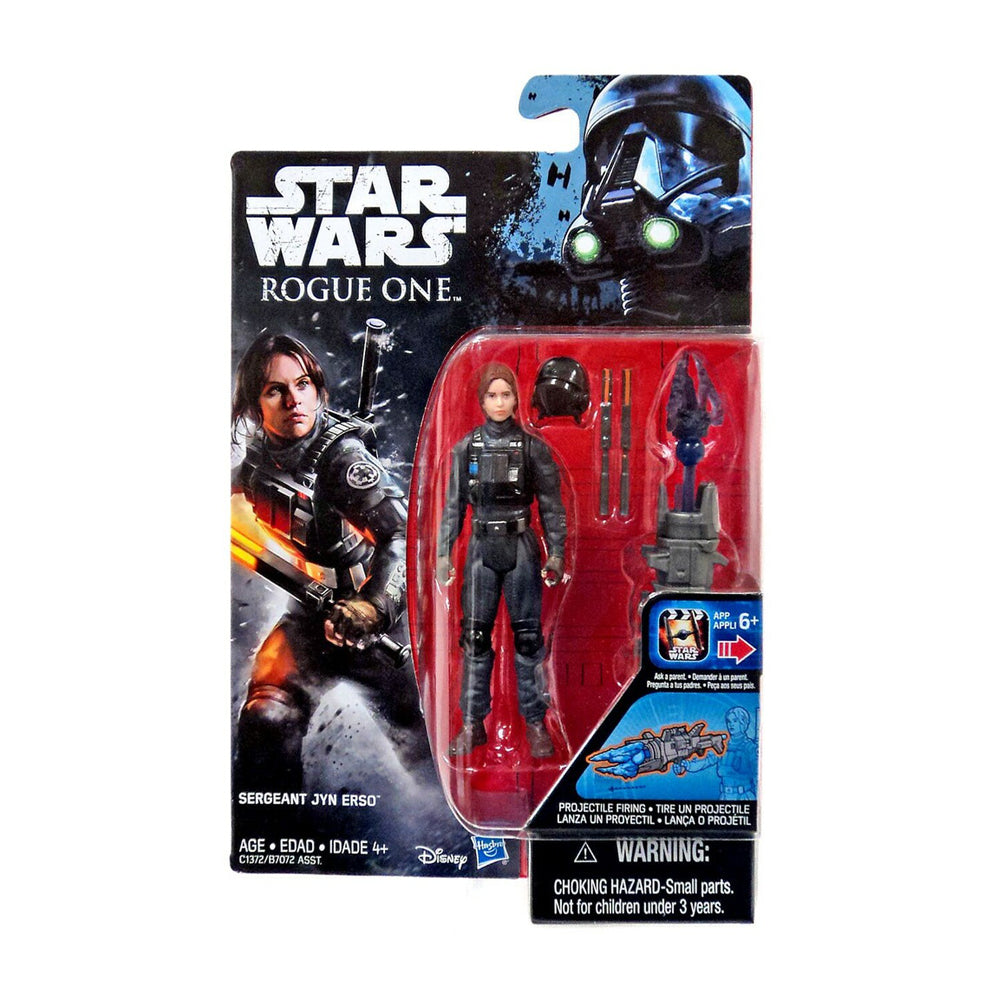 Star Wars Rogue One Sargent Jyn Erso (Imperial Ground Crew Disguise) 3.75 Inch Action Figure