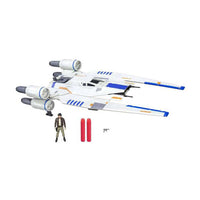 Load image into Gallery viewer, Star Wars Rogue One Rebel U-Wing Fighter with Captain Cassian Andor 3.75 Inch Action Figure
