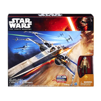 Load image into Gallery viewer, Star Wars The Force Awakens Resistance  X-Wing with Poe Dameron 3.75 Inch Action Figure
