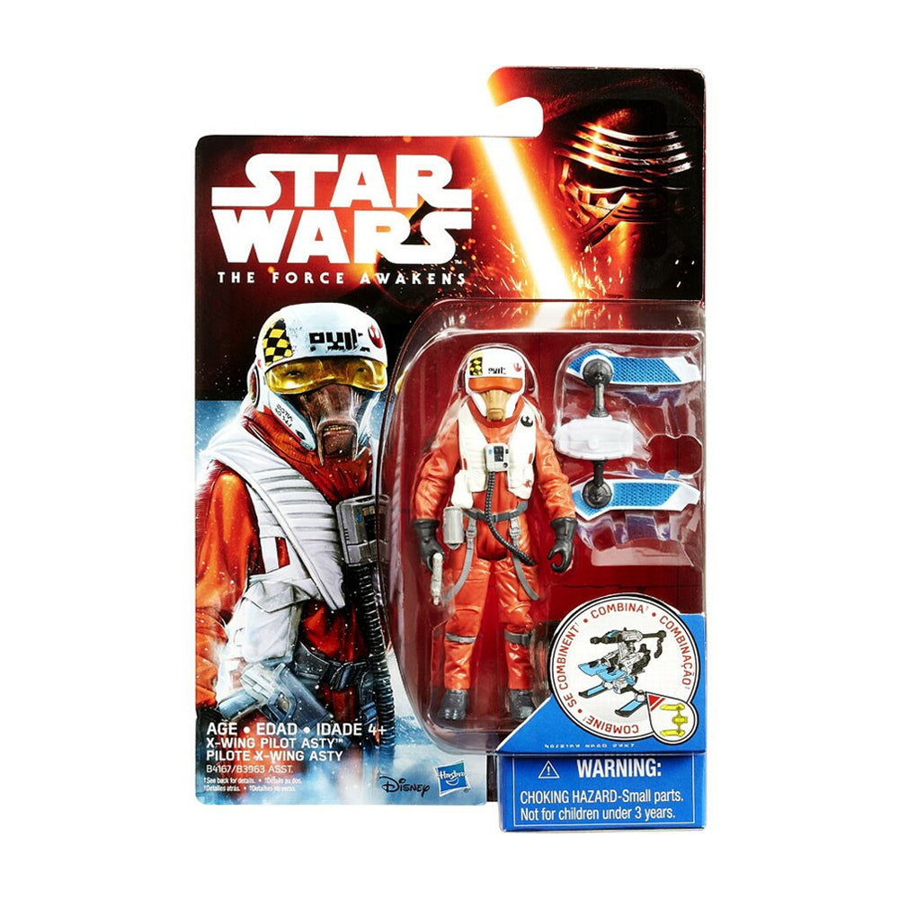 Star Wars The Force Awakens X-Wing Pilot Asty 3.75 Inch Action Figure