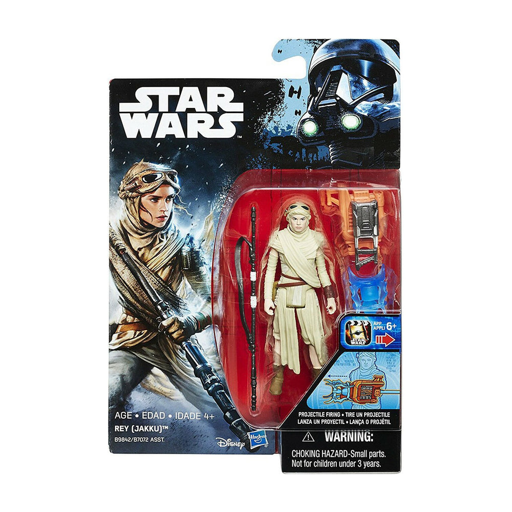 Star Wars The Force Awakens Rey (Jakku) 3.75 Inch Action Figure