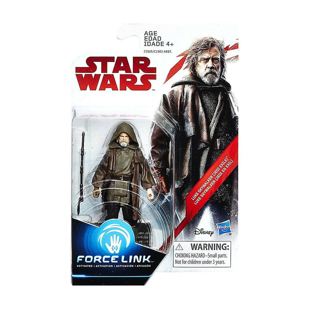 Star Wars Force Link Luke Skywalker (Jedi Exile) 3.75 Inch Action Figure