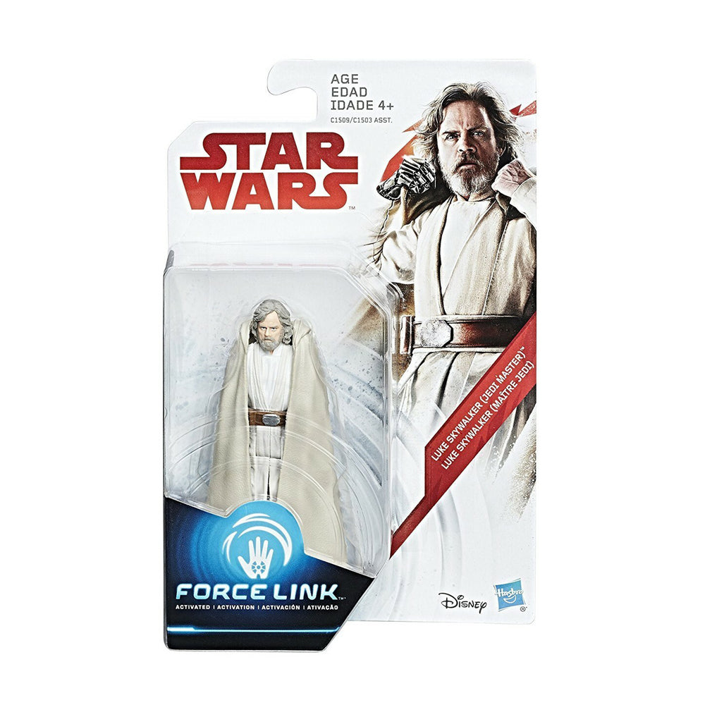Star Wars Force Link Luke Skywalker (Jedi Master) 3.75 Inch Action Figure