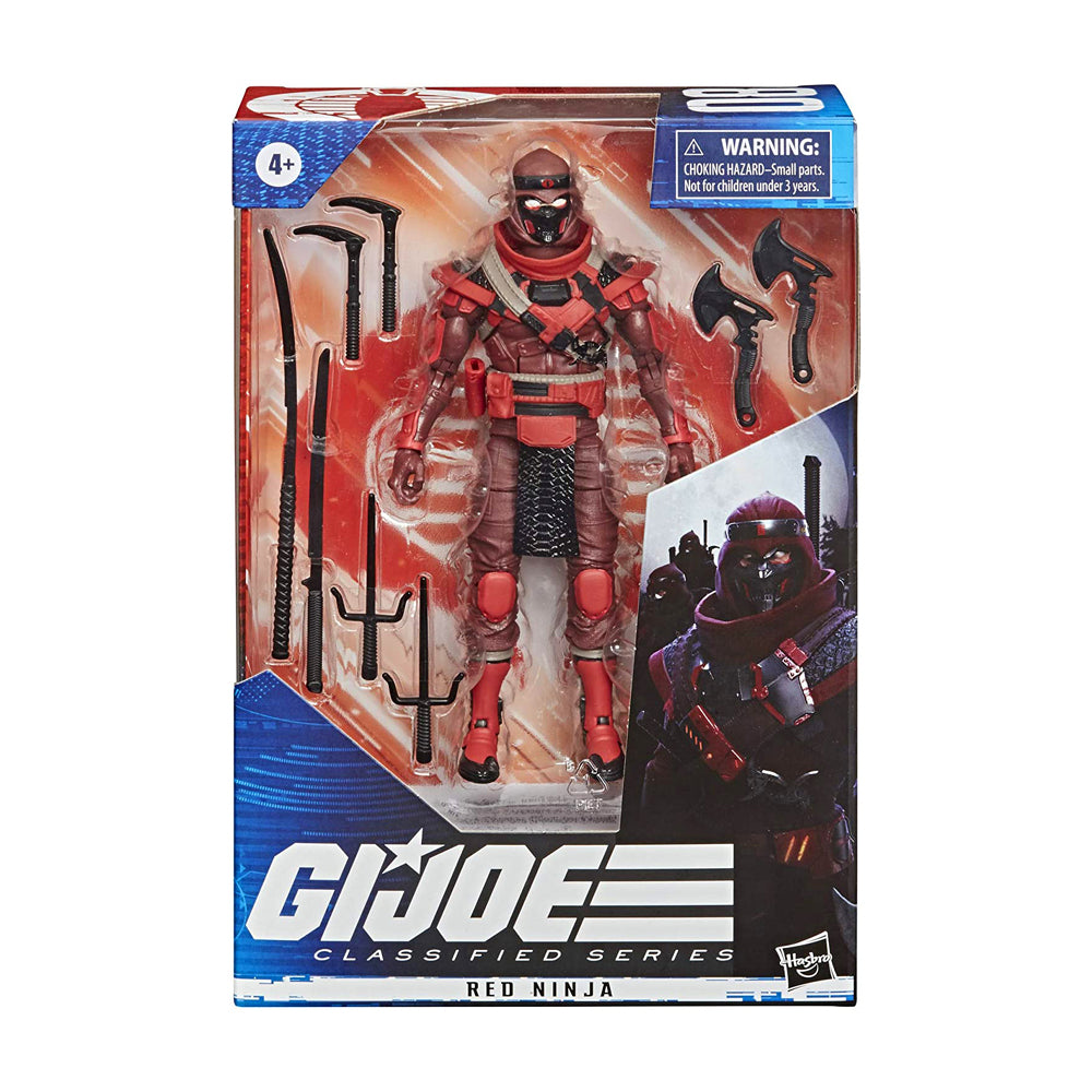Gi Joe Classified Red Ninja Action Figure