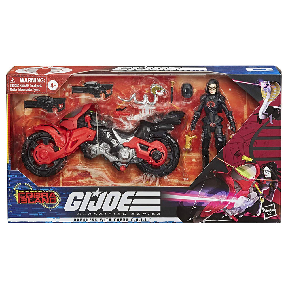 GI Joe Classified Exclusive Special Missions: Cobra Island Baroness with Cobra C.O.I.L.