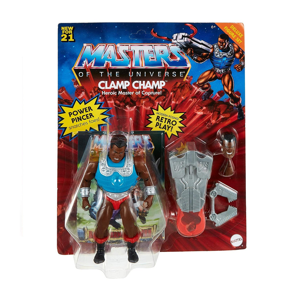 Masters of the Universe Origins Clamp Champ