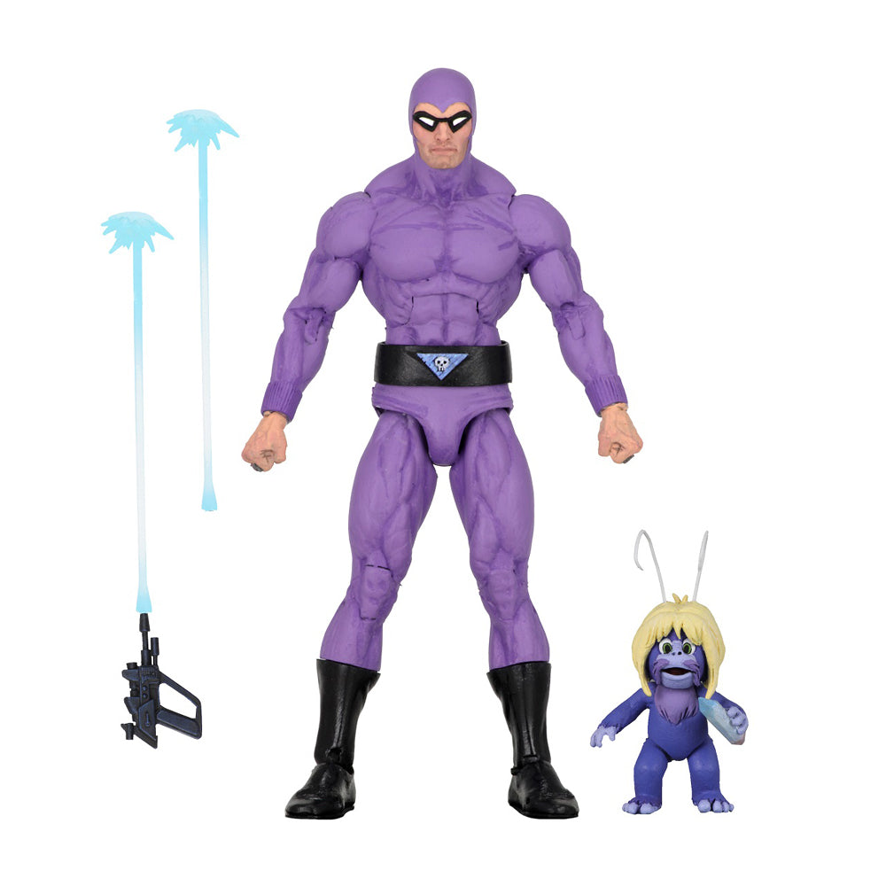 NECA Defenders of the Earth The Phantom Action Figure