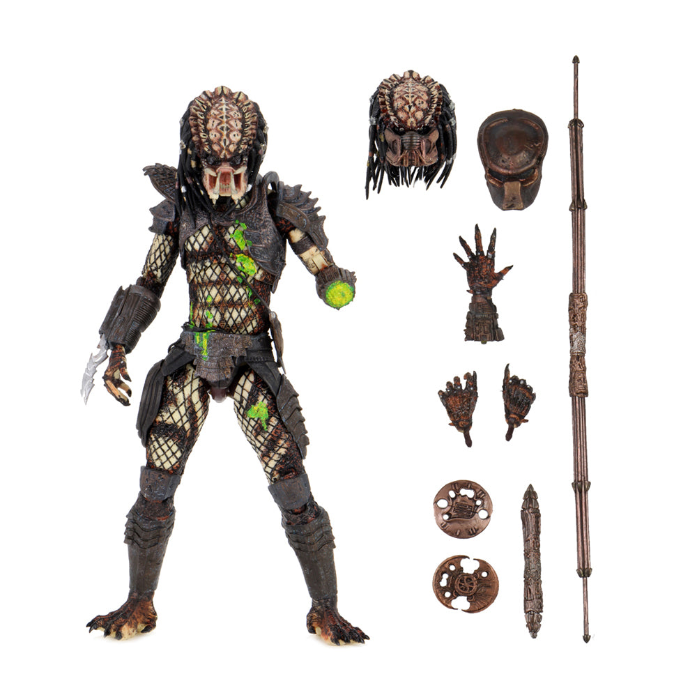 NECA Ultimate Battle Damage City hunter Predator Action Figure