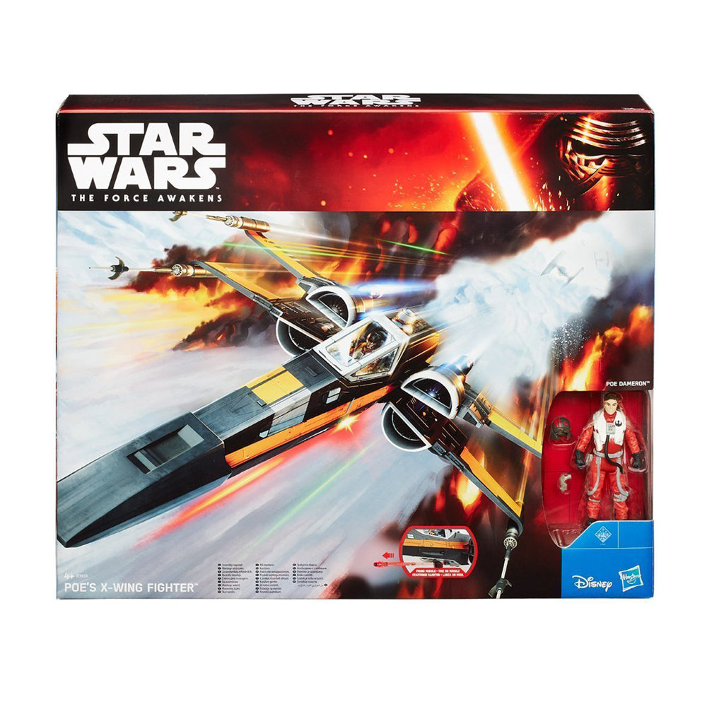 Star Wars The Force Awakens Poe's X-Wing 3.75 Inch Action Figure